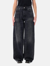 Haikure Bethany authentic black denim jeans - | Spazio Pritelli