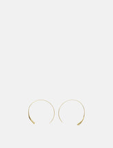 Soeur Goutte Line 45 hoop earrings - | Spazio Pritelli