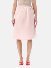 Soeur Houna midi skirt with lace detail - | Spazio Pritelli