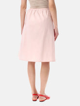 Soeur Houna midi skirt with lace detail - | Spazio Pritelli