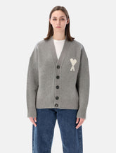 Cardigan in alpaca AMI Paris - | Spazio Pritelli
