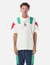 Adidas Italy White Color Block T-shirt - | Spazio Pritelli