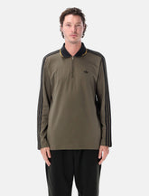 adidas Originals 3-Stripes long sleeve polo - | Spazio Pritelli