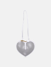 Borsa Le Coeur in Pelle e Rete Alaïa - | Spazio Pritelli