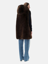 Gilet in eco pelliccia di Sword 6.6.44 - | Spazio Pritelli