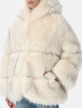Sword 6.6.44 faux fur coat - | Spazio Pritelli