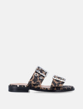 GANNI buckle two-strap sandals - | Spazio Pritelli