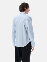 Camicia a righe con rouches di Ami Paris - | Spazio Pritelli