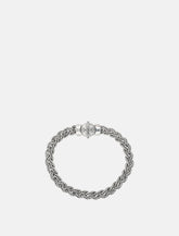 Bracciale Intrecciato Argento Diamantato Small Emanuele Bicocchi - | Spazio Pritelli