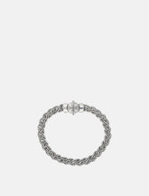 Emanuele Bicocchi Small Diamond-Cut Silver Bracelet - | Spazio Pritelli