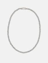 Collana Intrecciata Argento Diamantato Emanuele Bicocchi - | Spazio Pritelli