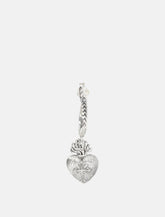 Emanuele Bicocchi Sacred Heart Silver Earring - | Spazio Pritelli