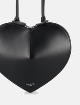 Leather Le Coeur Shoulder Bag AlaĂŻa - | Spazio Pritelli