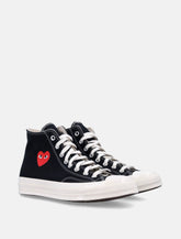 Comme des Garçons Play x Converse high-top sneakers with heart - | Spazio Pritelli