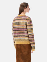 Marant Étoile Morine striped mohair sweater - | Spazio Pritelli