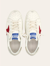 Golden Goose Kids sneakers Super-Star in pelle bianca - | Spazio Pritelli