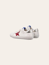 Golden Goose Kids sneakers Super-Star in pelle bianca - | Spazio Pritelli