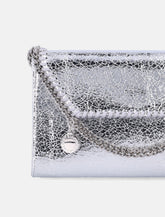 Stella McCartney Falabella wallet on chain silver - | Spazio Pritelli