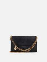 Stella McCartney Falabella wallet crossbody gold chain - | Spazio Pritelli