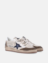 Sneakers Golden Goose Ball Star con Stella blu - | Spazio Pritelli