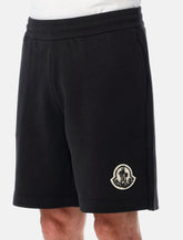 Moncler cotton sweat shorts - | Spazio Pritelli