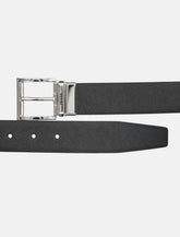 Prada Reversible Belt Two Tone Buckle Engraved Detail Heritage - | Spazio Pritelli