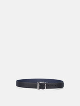 Prada Reversible Belt Two Tone Buckle Engraved Detail Heritage - | Spazio Pritelli