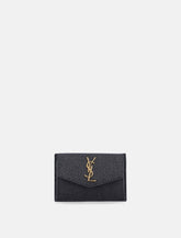Portacarte Uptown con patta Saint Laurent - | Spazio Pritelli