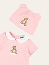 Moschino Kids pink Teddy set - | Spazio Pritelli