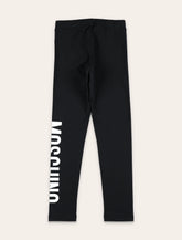 Moschino Kids logo print leggings - | Spazio Pritelli