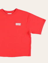 T-shirt Ykobow rossa per bambini di American Vintage - | Spazio Pritelli