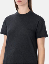 Essentials Fear of God dark grey embroidered classic tee - | Spazio Pritelli