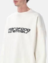 Fear of God Essentials 90s Ponte long sleeve ivory - | Spazio Pritelli