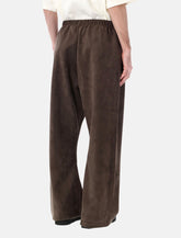 Essentials Fear of God suede fleece flare pants - | Spazio Pritelli
