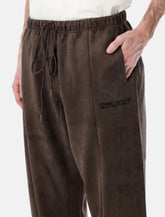 Essentials Fear of God suede fleece flare pants - | Spazio Pritelli