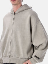 Fear of God Essentials full zip hoodie grey - | Spazio Pritelli