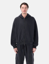 Fear of God Essentials full zip hoodie black - | Spazio Pritelli