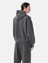 Fear of God Essentials embossed hoodie grey - | Spazio Pritelli