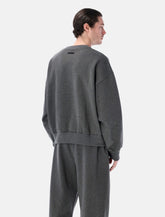Fear of God Essentials Embossed crewneck grey - | Spazio Pritelli