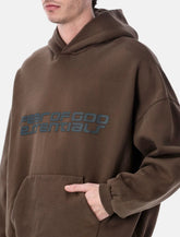 Fear of God Essentials brown 90s hoodie - | Spazio Pritelli