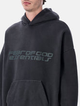 Fear of God Essentials black 90s hoodie - | Spazio Pritelli