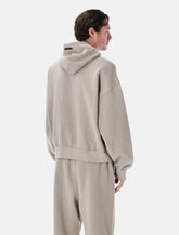 Fear of God Essentials Classic hoodie smoke grey - | Spazio Pritelli