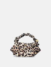 Borsa Mini Bou in eco-pelle Leopard Ganni - | Spazio Pritelli