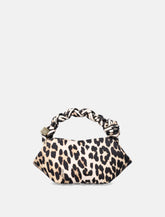 Borsa Mini Bou in eco-pelle Leopard Ganni - | Spazio Pritelli