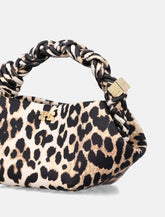 Borsa Mini Bou in eco-pelle Leopard Ganni - | Spazio Pritelli