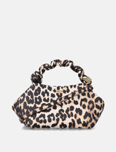 Borsa Small Bou in eco-pelle Leopard Ganni - | Spazio Pritelli
