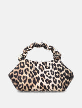 Borsa Small Bou in eco-pelle Leopard Ganni - | Spazio Pritelli