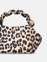 Borsa Small Bou in eco-pelle Leopard Ganni - | Spazio Pritelli