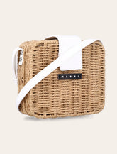 Marni Borsa Raffia per Ragazze Spallina Bianca - | Spazio Pritelli