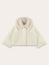 Il Gufo teddy fleece jacket for girls - | Spazio Pritelli